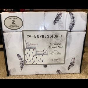 6 Piece Queen Bed Sheet Set